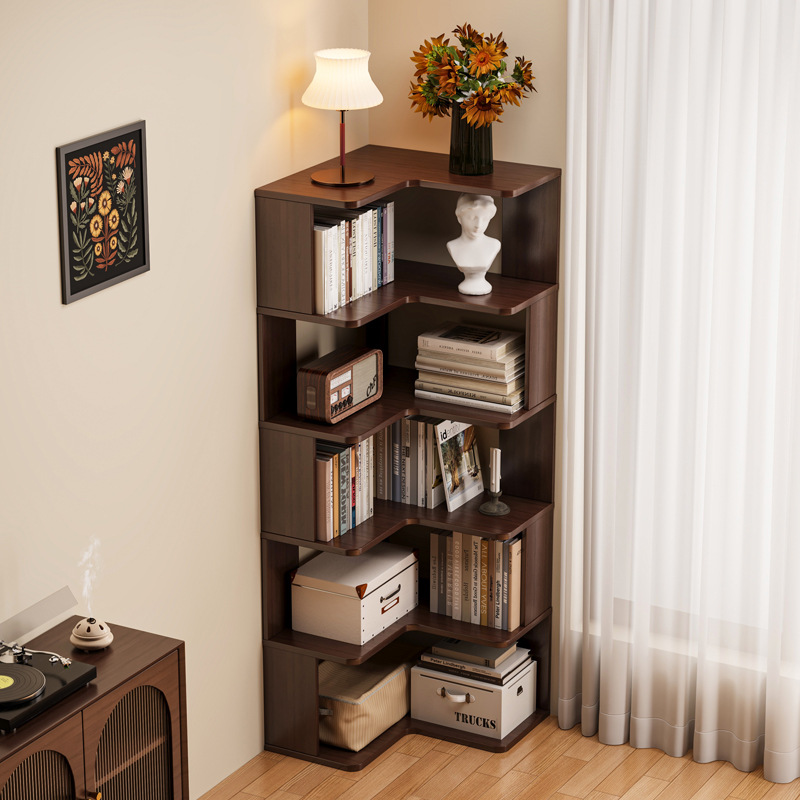 Storage & Organization - HYS masif ahşap köşe kitaplık ev