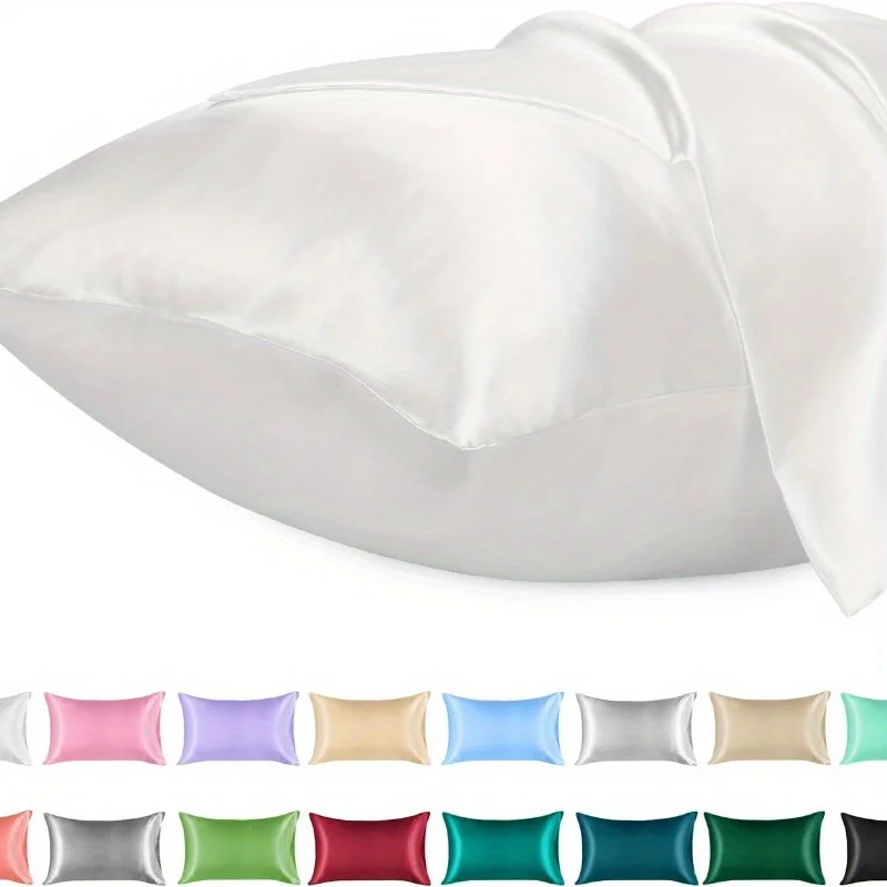 Satin Silk Pillowcase Hair Skin - Saçlar için 1PC Saten Yastık Kılıfı