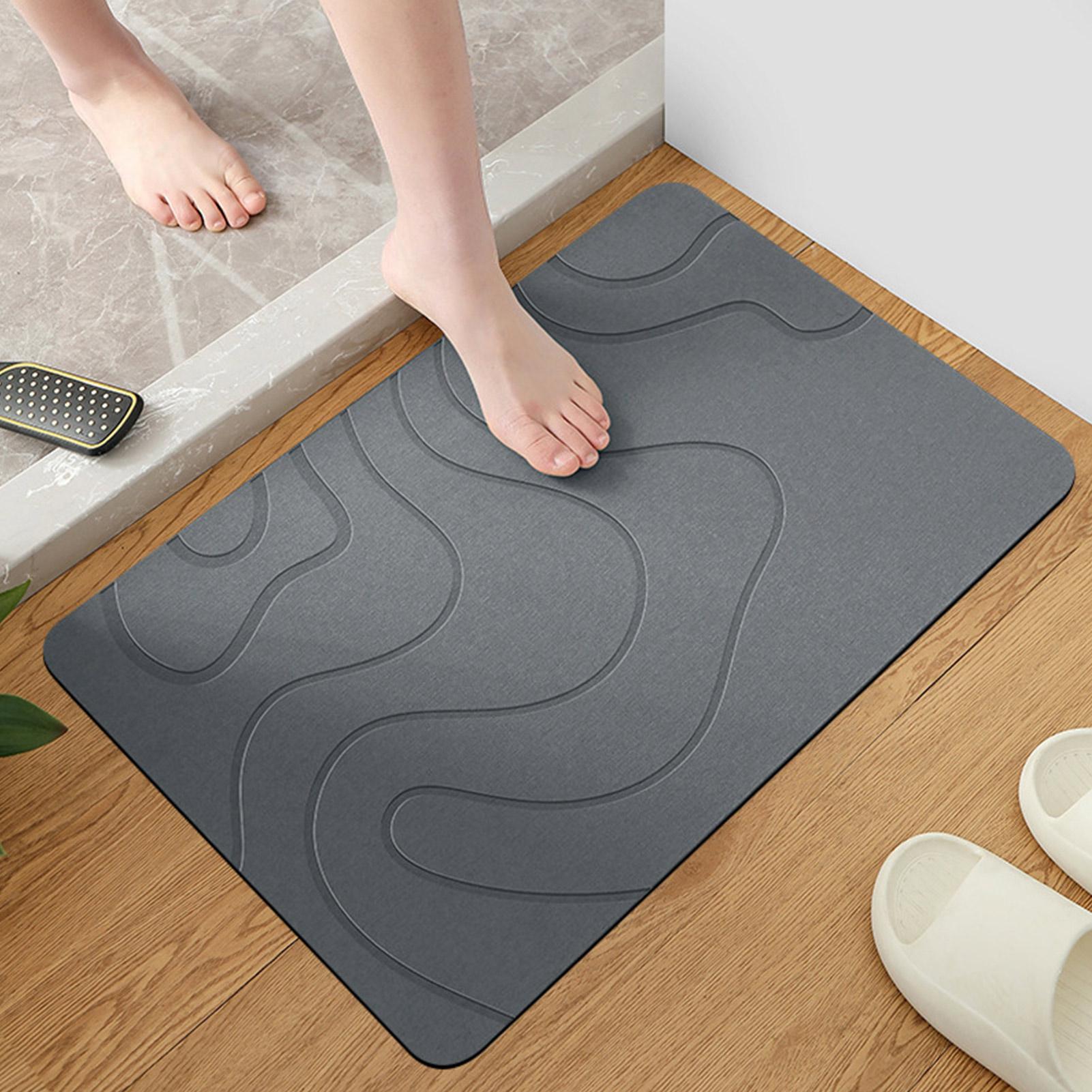 Quick Dry Diatomite Bath Mat - Hızlı Kuruyan Taş Banyo Paspası, Kaymaz