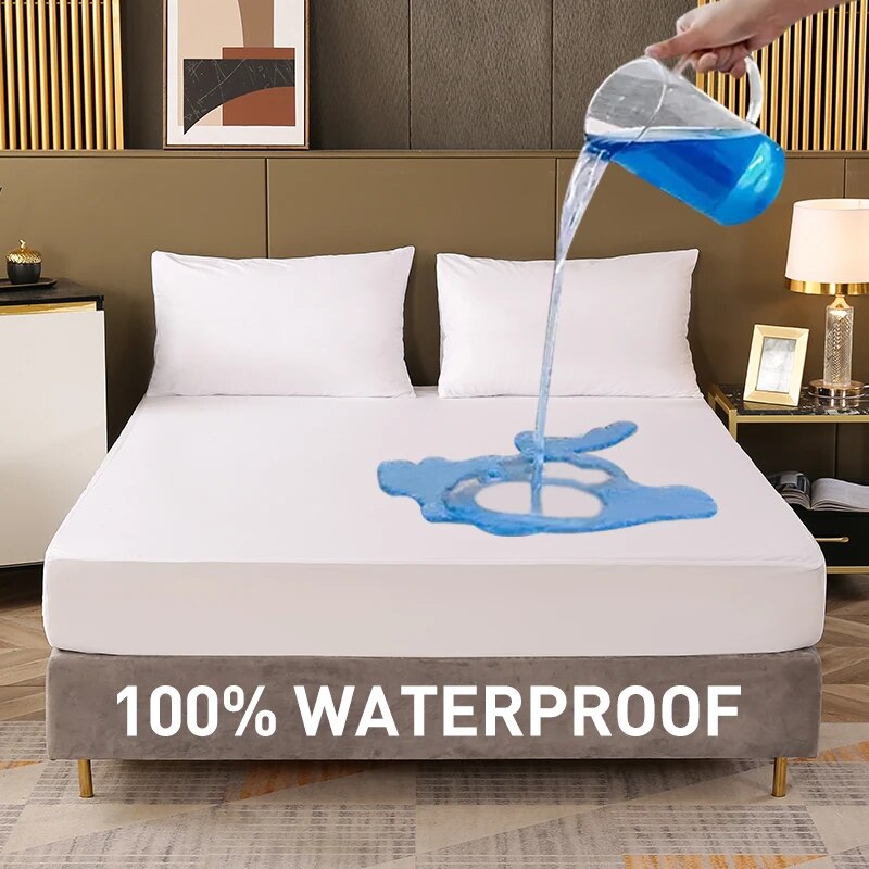Waterproof Mattress Protector Breathable - Su geçirmez çarşaf yatak örtüsü yatak