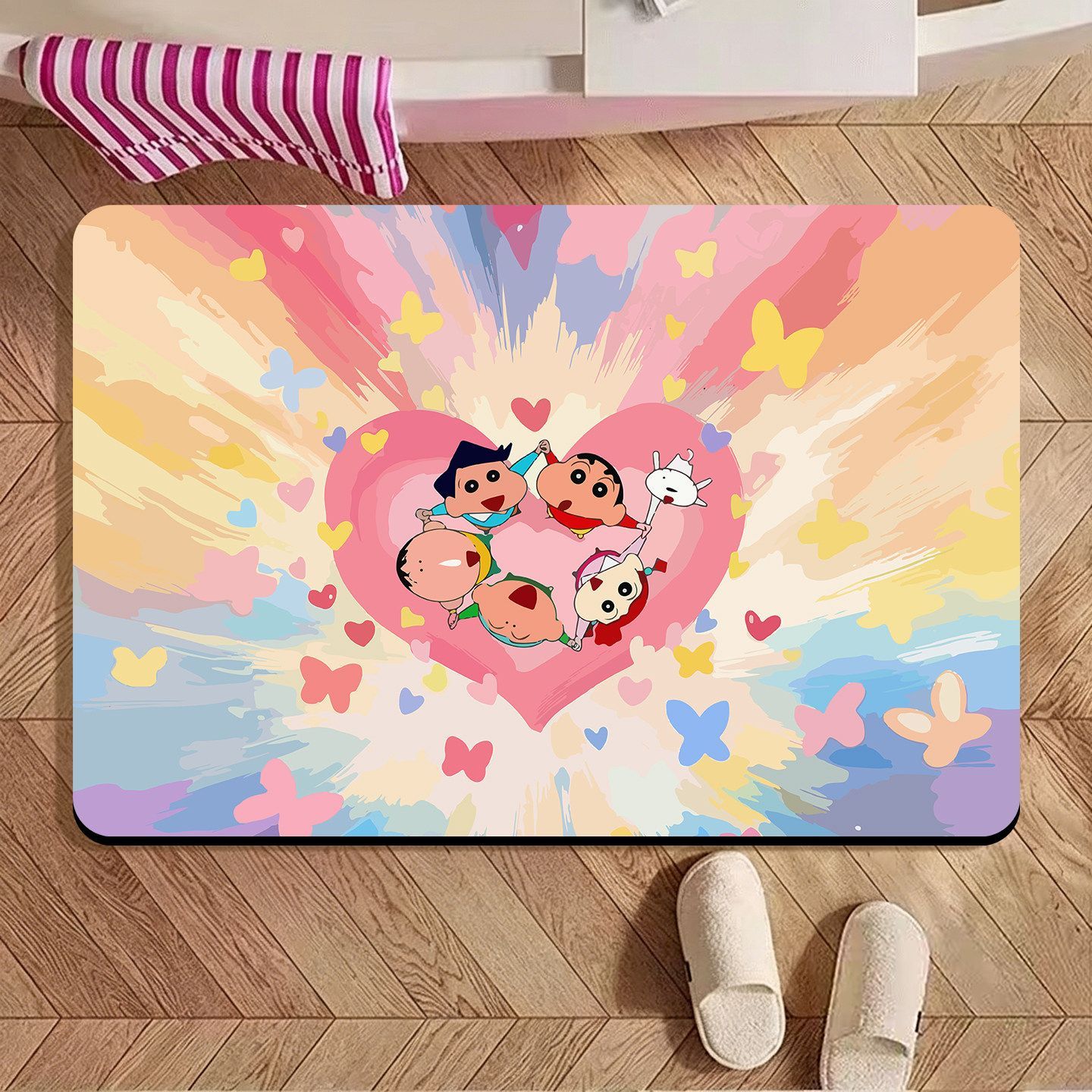 Crayon Shin-chan Düzensiz Bany - Quick Dry Diatomite Bath Mat incelemesi ve fiyatı