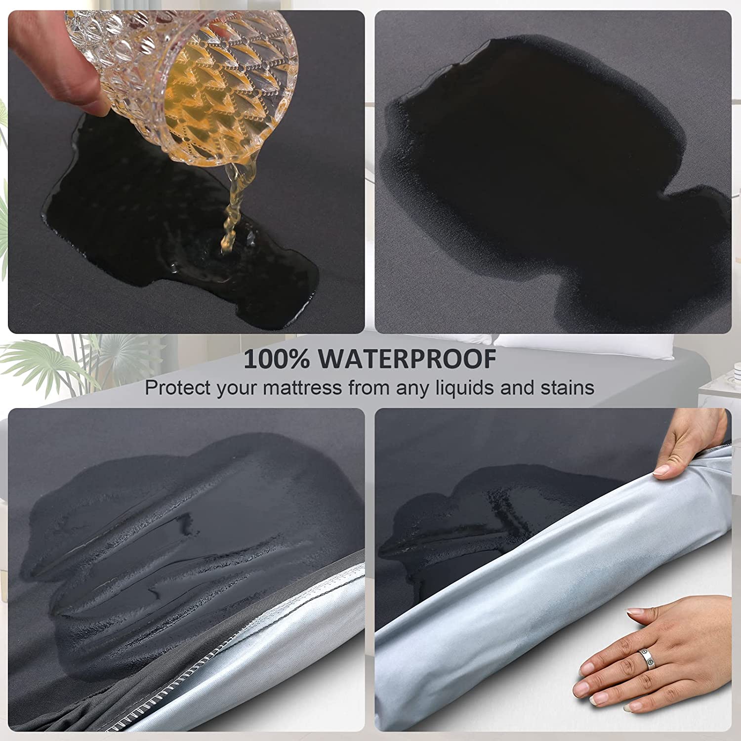 Katı yatak koruyucu su geçirme - Waterproof Mattress Protector Breathable incelemesi ve fiyatı