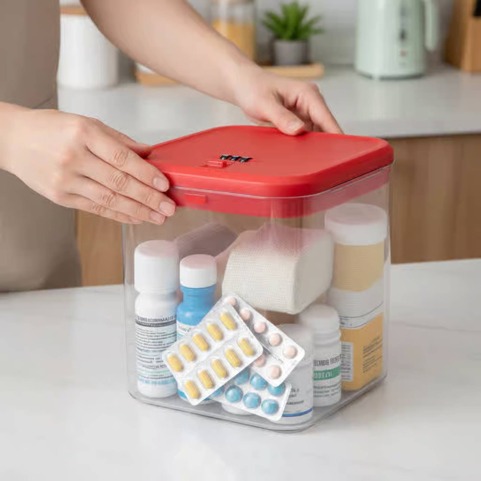 Şeffaf Kilitlenebilir Kutu Çok - Kitchen incelemesi ve fiyatı