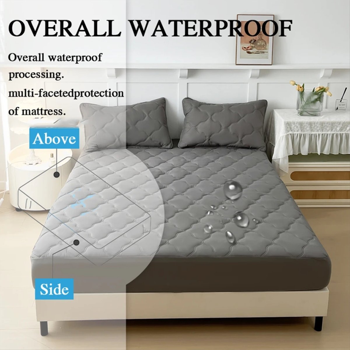 Su Geçirmez Uyumlu Çarşaflar,  - Waterproof Mattress Protector Breathable incelemesi ve fiyatı