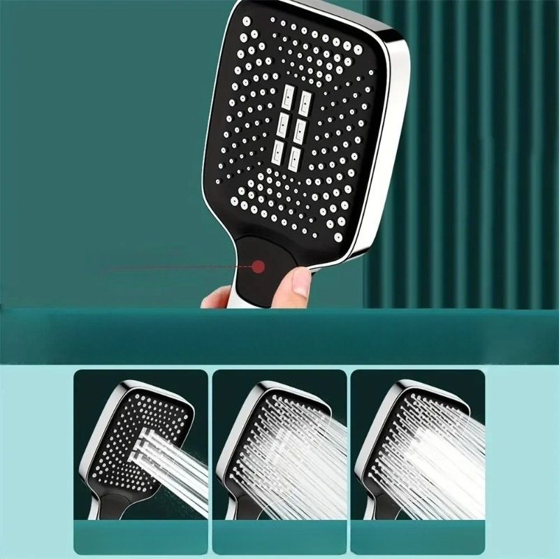 Kare Şeklinde El Tipi Duş Başl - High Pressure Shower Head Handheld incelemesi ve fiyatı