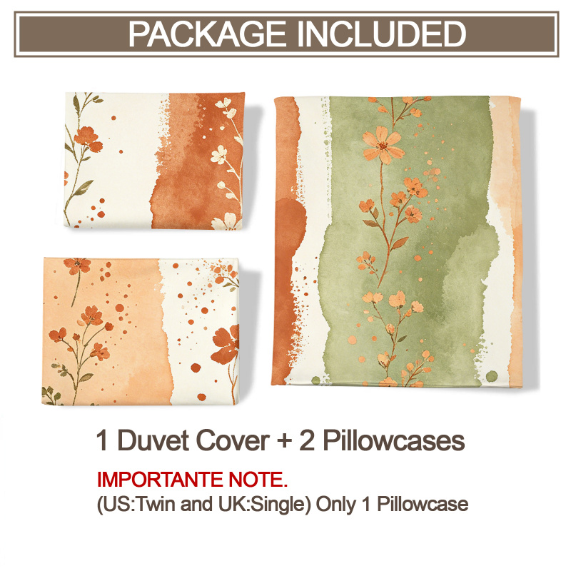 Nevresim Takımı Suluboya Çizgi - Aesthetic Floral Duvet Cover incelemesi ve fiyatı