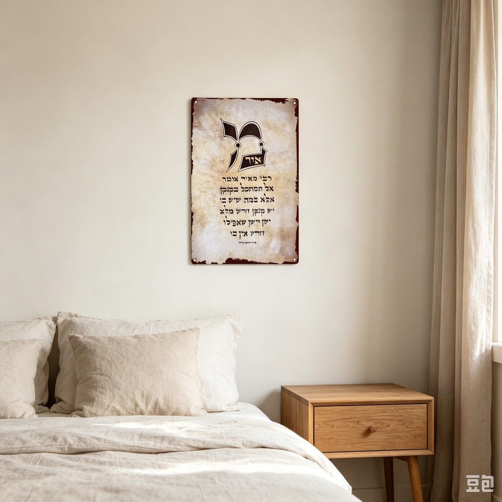 CIFBUY Vintage İbranice Tora Y - Home Decor incelemesi ve fiyatı