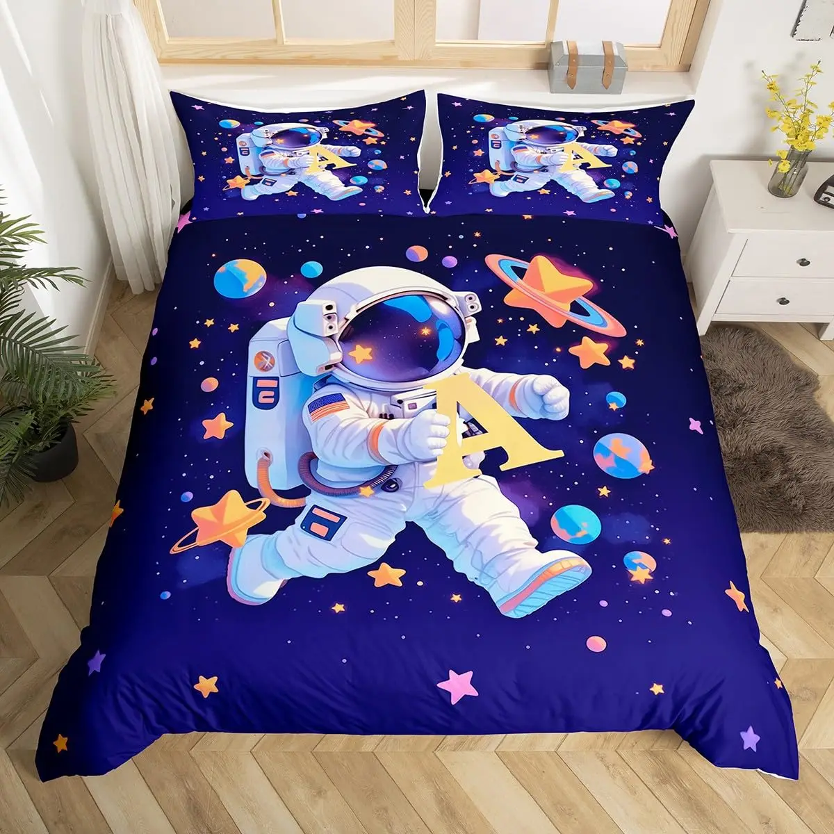 Astronot Nevresim Takımı Karik - Duvet Cover Sets With Zipper incelemesi ve fiyatı