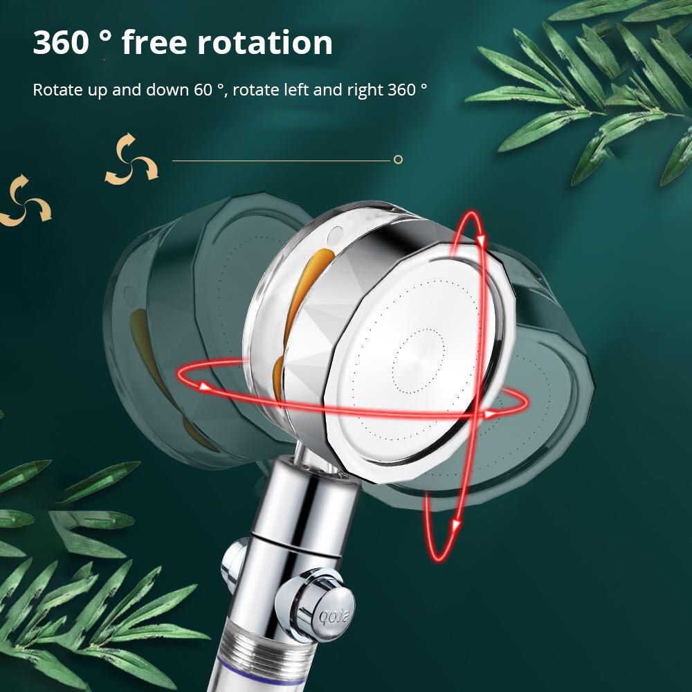 Yeni pervane tahrikli duş başl - High Pressure Shower Head Handheld incelemesi ve fiyatı