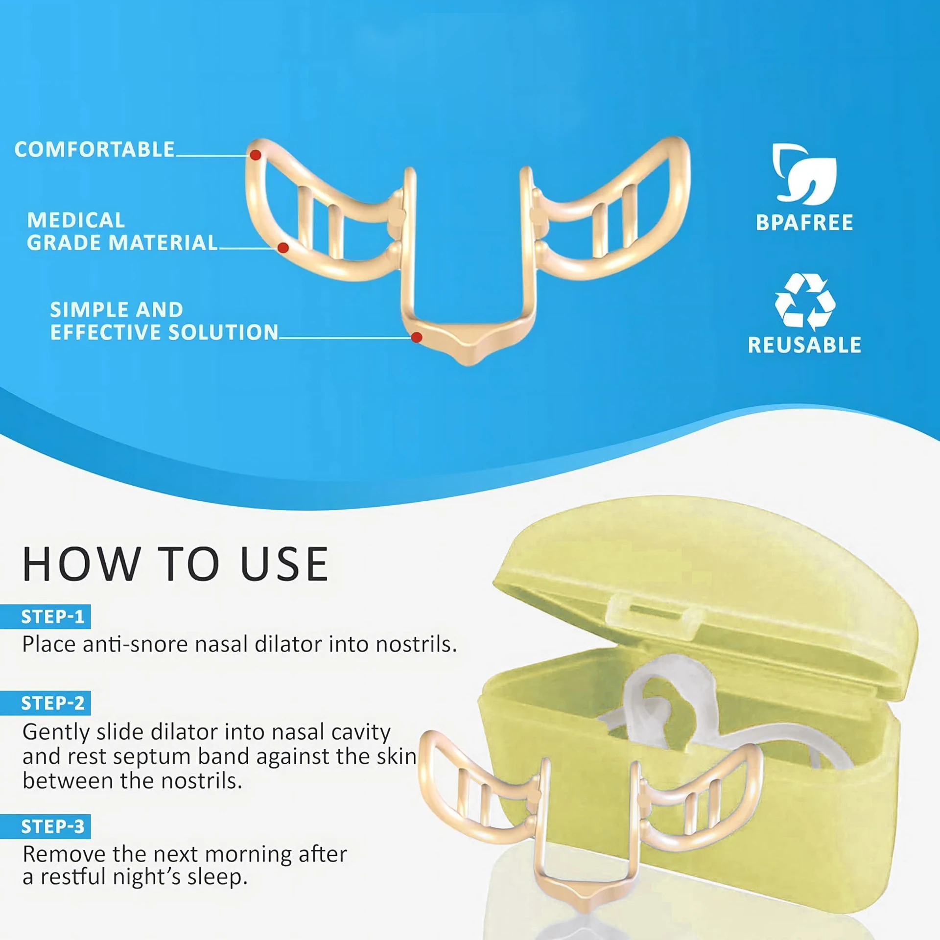 Horlama Önleyici Burun Genişle - Anti Snore Contour Pillow incelemesi ve fiyatı