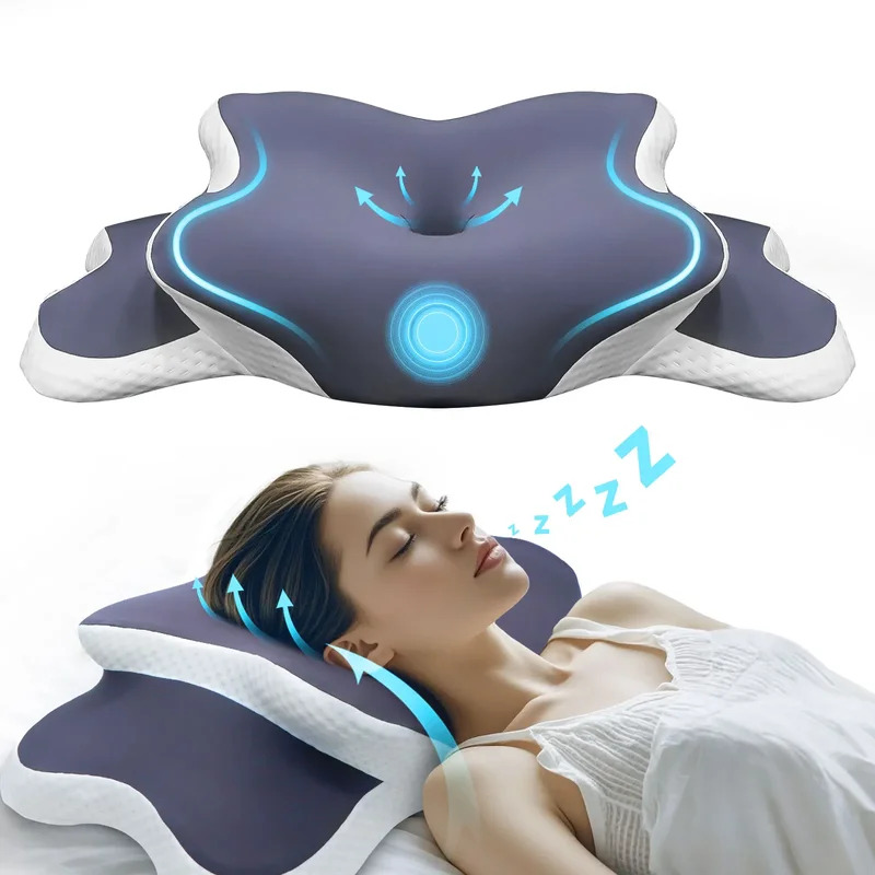 Hafızalı Köpük Yastık Servikal - Memory Foam Orthopedic Pillow Neck Pain incelemesi ve fiyatı
