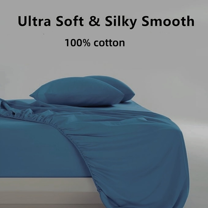 Nevresim Takımı Saf Pamuk Düz  - Fitted Bed Sheets Deep Pocket incelemesi ve fiyatı