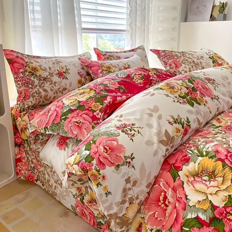 Fermuarlı Çiçek Desenli Nevres - Duvet Cover Sets With Zipper incelemesi ve fiyatı