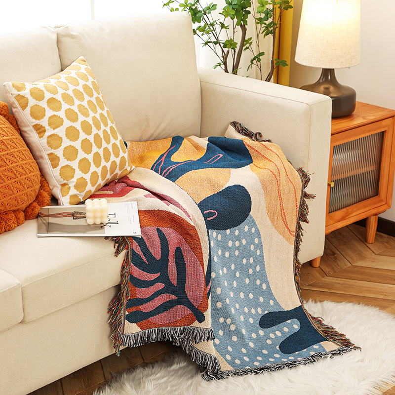 Tekstil şehir Ins Alice bitki  - Boho Throw Blanket Fringe incelemesi ve fiyatı