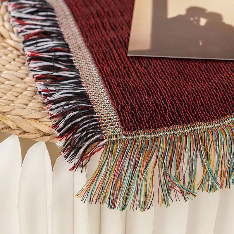 Tekstil Şehir Ins Alacakaranlı - Boho Throw Blanket Fringe incelemesi ve fiyatı